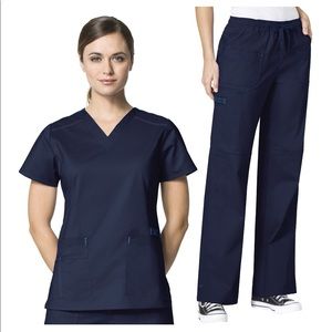 WonderWink Flex Navy Scrub Set